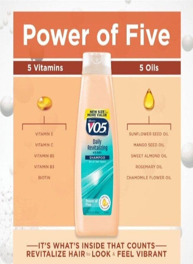 Alberto VO5 Daily Revitalizing Shampoo 15 oz (Pack of 6) - Image 5